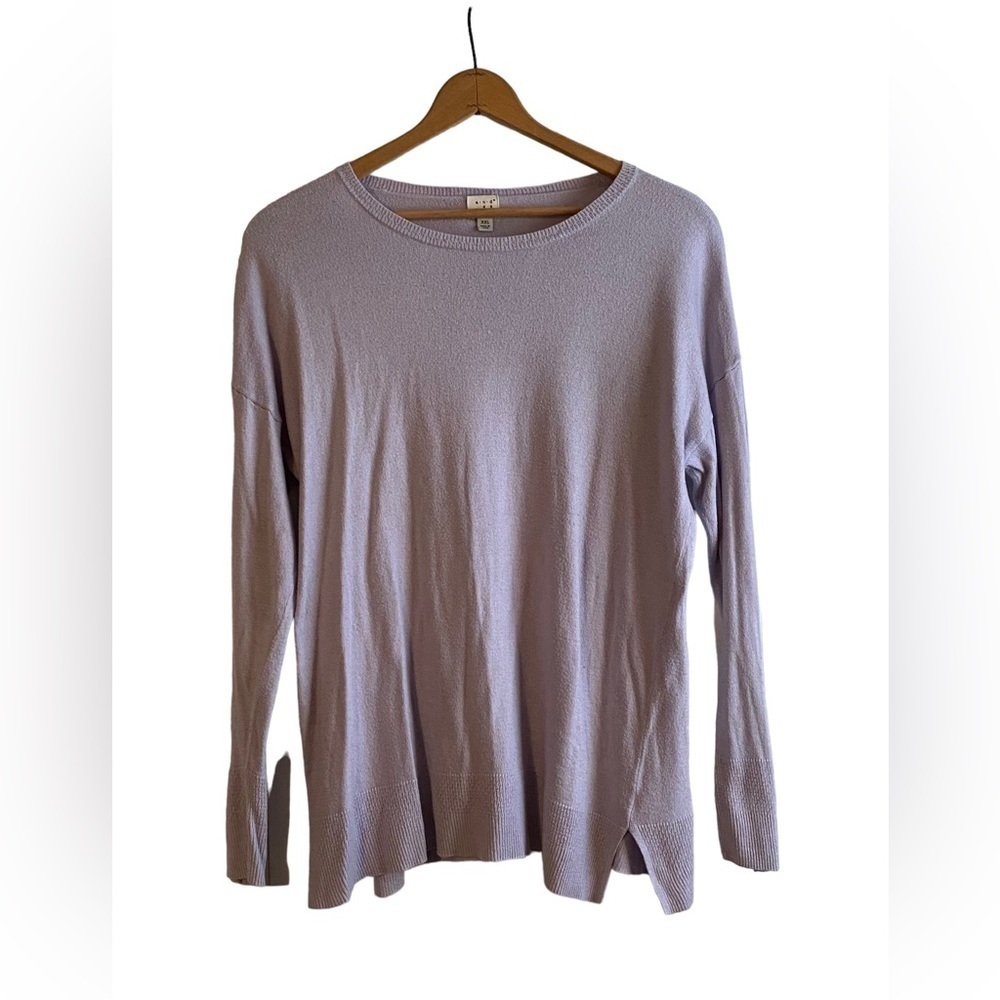 A New Day Light Purple Long Sleeve Sweater Size XXL